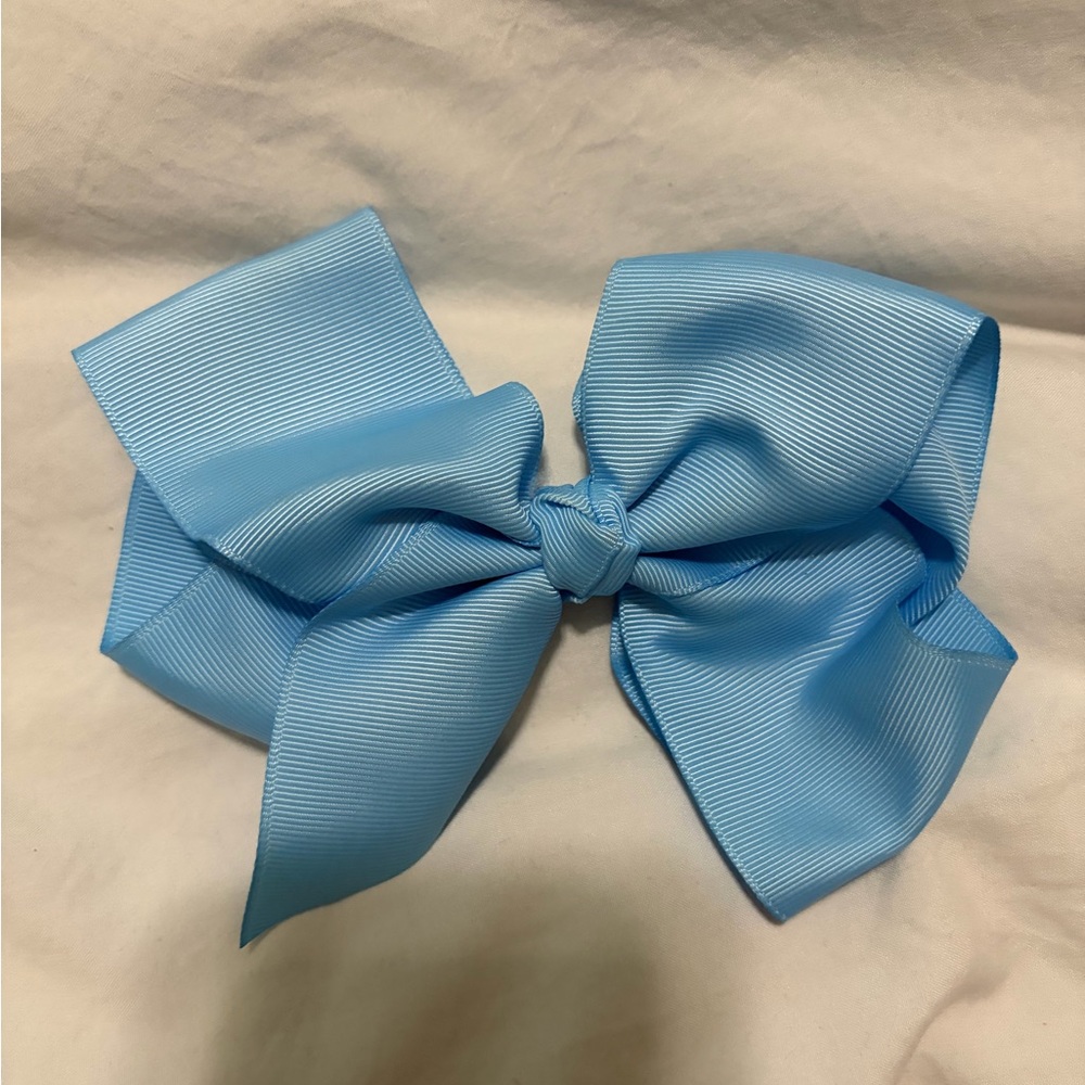 Blue Kids Hair Bow